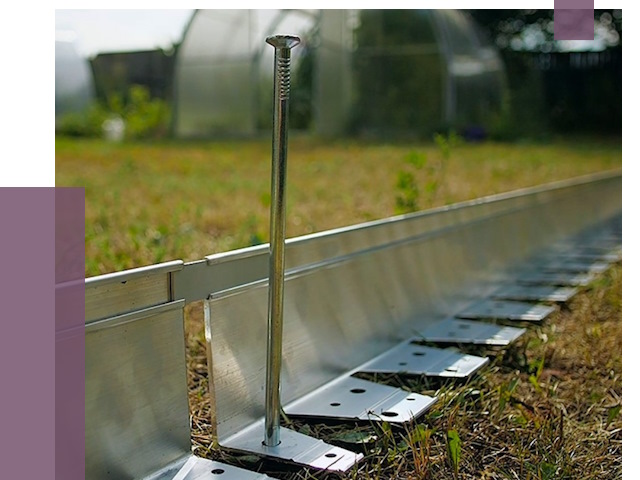 Металлические бордюры для газона в Вологде от 4314 руб. | ПРОЛЁТ-Вгд