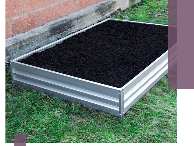Металлические бордюры для грядок в Вологде: прочность и аккуратность