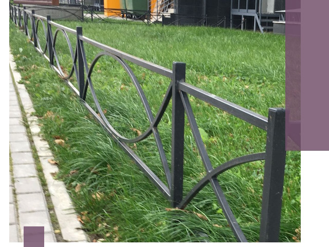 Газонные ограждения из металла в Вологде — монтаж и продажа
