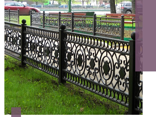 Секционные газонные ограждения под ключ в Вологде