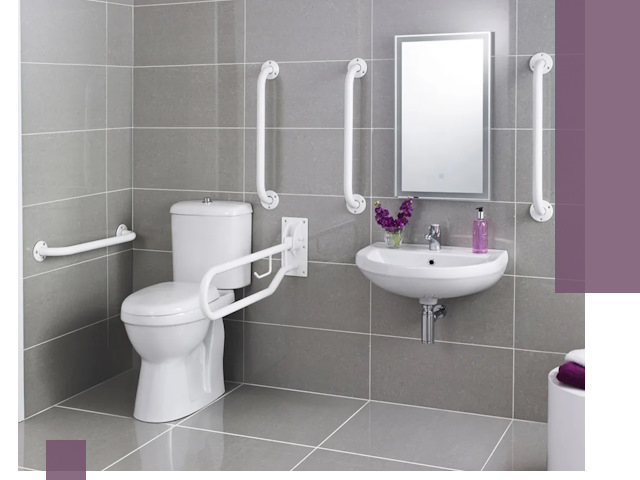 Поручни для санузлов в Вологде: установка, ремонт и монтаж