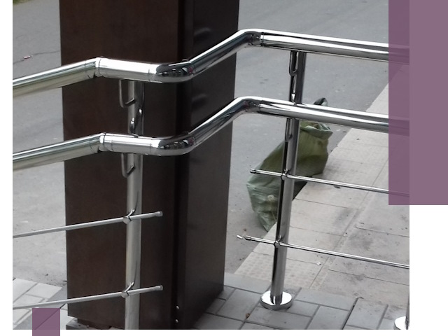 Монтаж поручней из нержавеющей стали в Вологде качественно и быстро